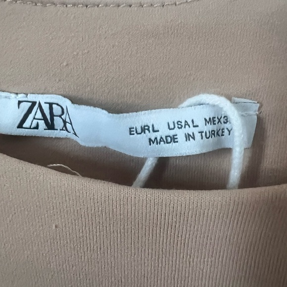 Zara Women's Tan Sleeveless Bodysuit Size Large - Picture 10 of 12